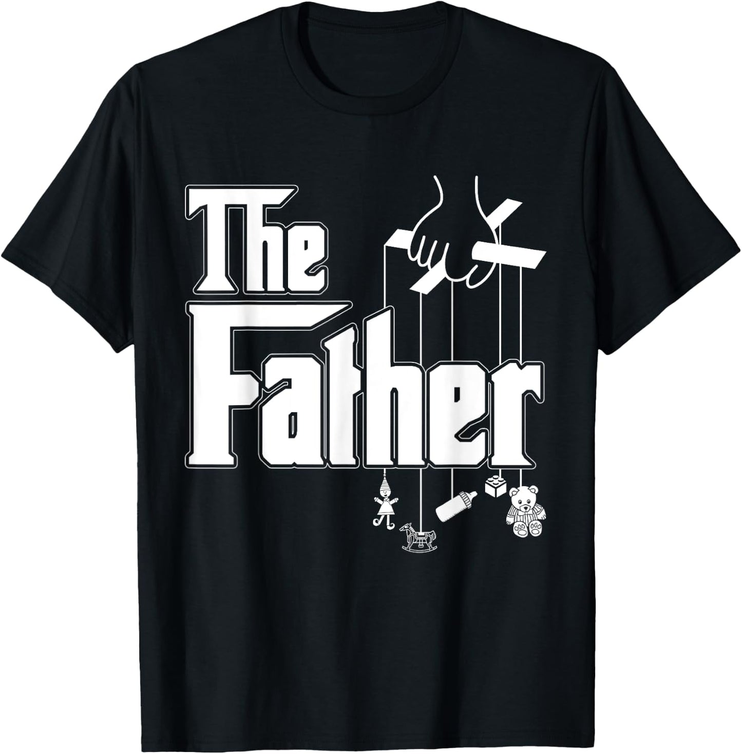 The Father - New Daddy Expecting Baby Gift T-Shirt - T-Shirt | Black