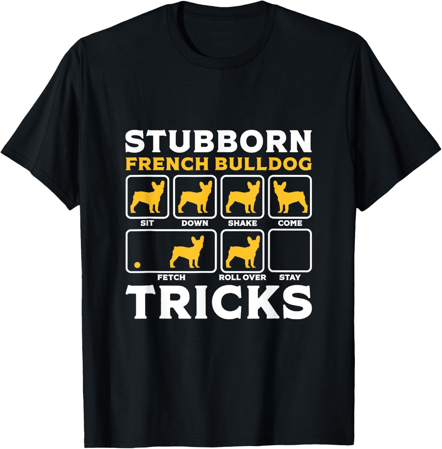 Funny Frenchie Shirt Women Men Gift French Bulldog Dog Lover T-Shirt - T-Shirt | Black