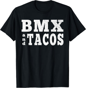 Bmx Bikes Shirts Taco Shirt for Bike Riders T-Shirt - T-Shirt | Black