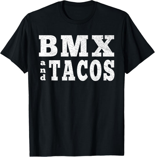 Bmx Bikes Shirts Taco Shirt for Bike Riders T-Shirt - T-Shirt | Black