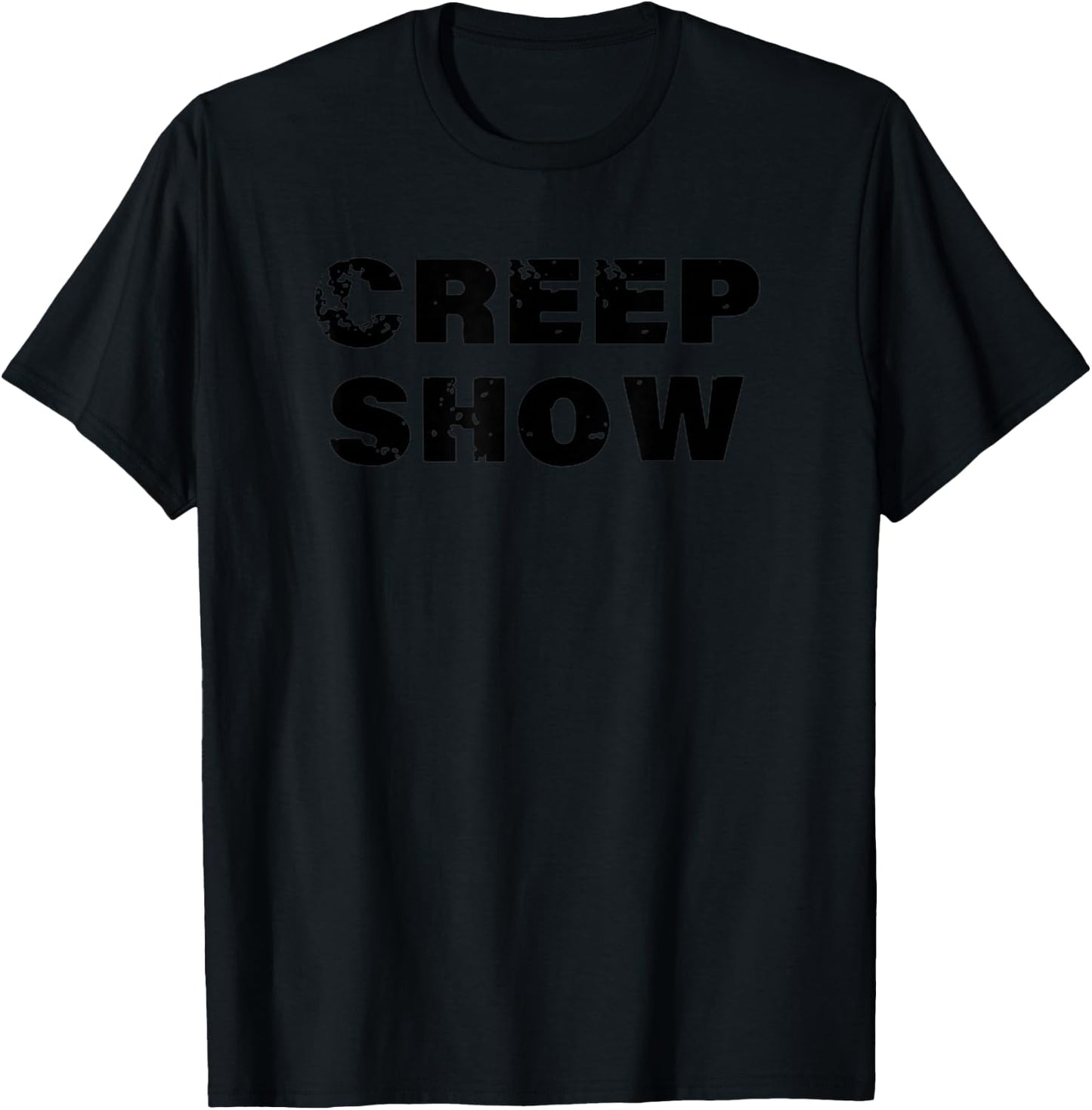 Creep Show Creepshow - Men's Black Short Sleeve Halloween - Small T-Shirt - T-Shirt | Black