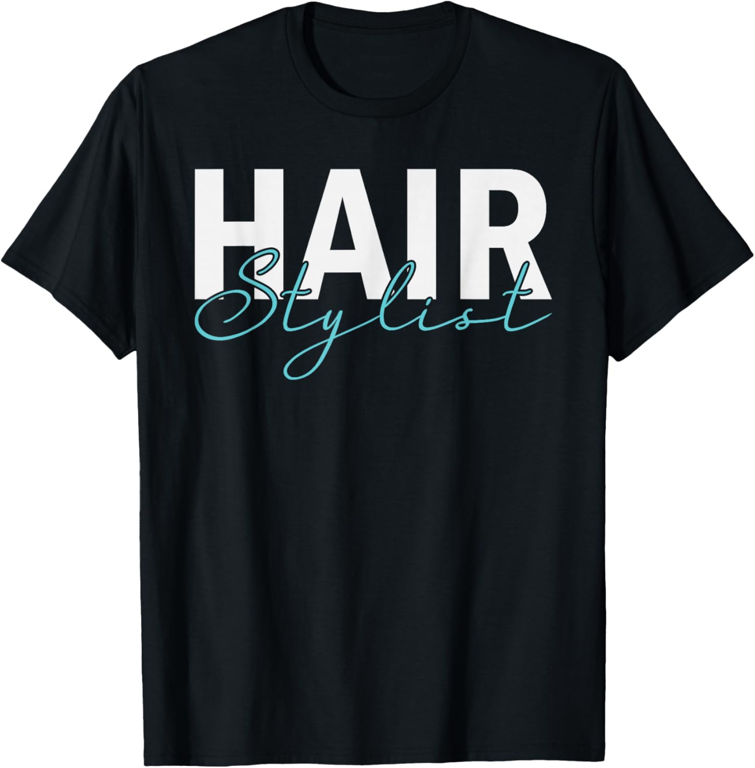 Hair Stylist Beauty Salon Professional T-Shirt - T-Shirt | Black