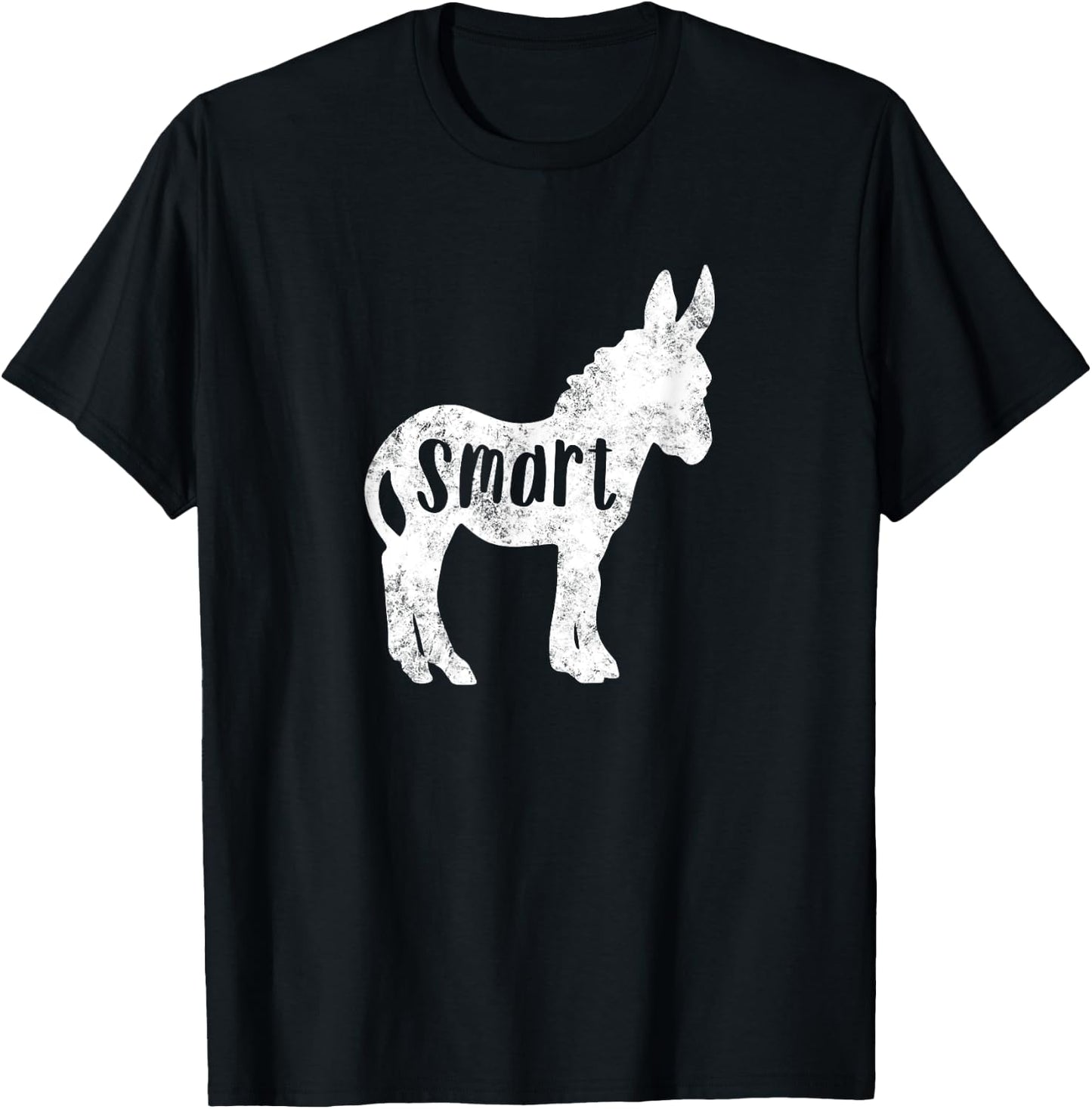 Sarcastic saying Funny sayings Smart Ass Donkey T-Shirt - T-Shirt | Black