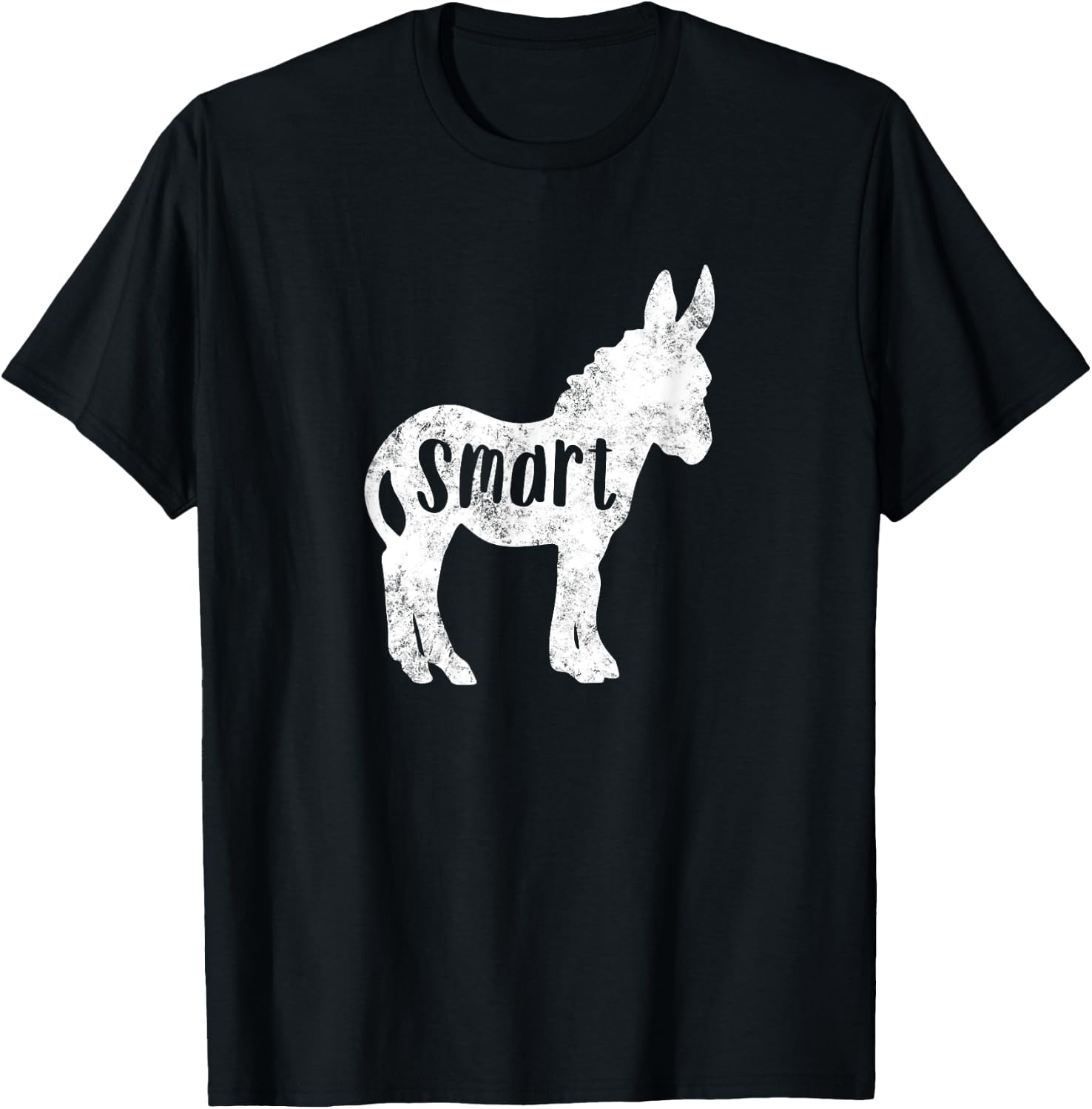 Sarcastic saying Funny sayings Smart Ass Donkey T-Shirt - T-Shirt | Black