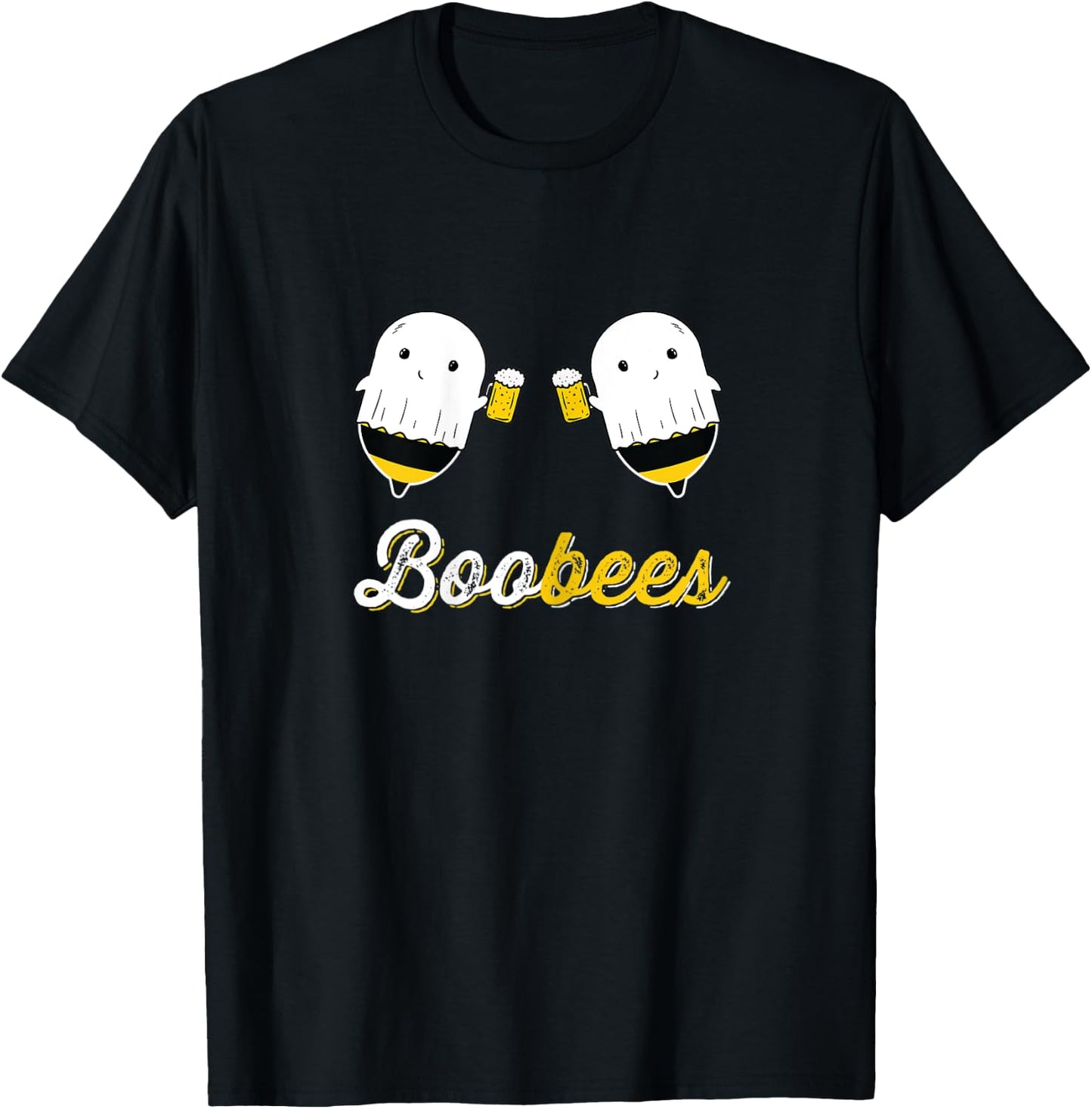 Boo Bees Couples Halloween Costume Funny T-Shirt - T-Shirt | Black