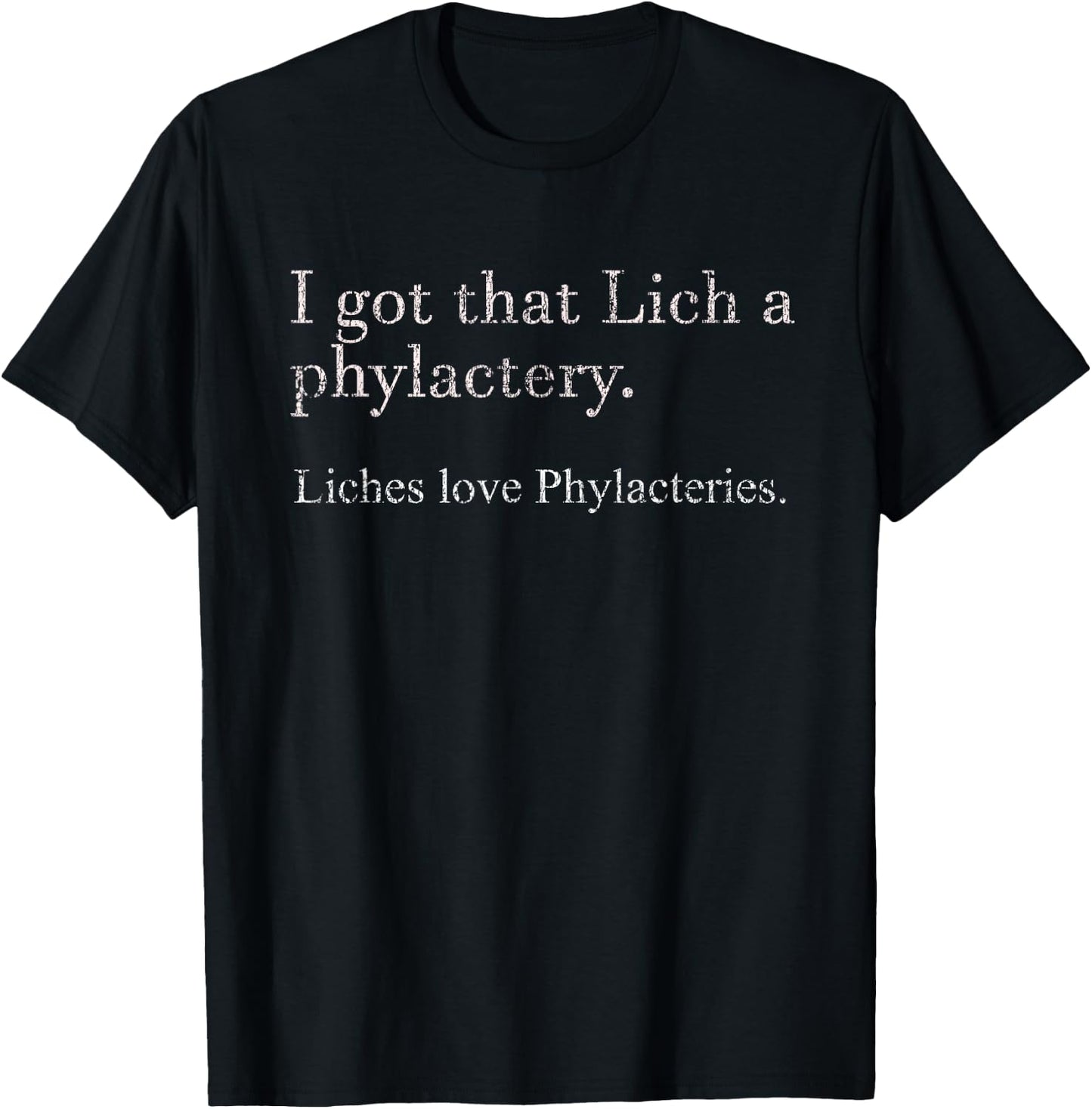 Lich Shirt T-Shirt - T-Shirt | Black