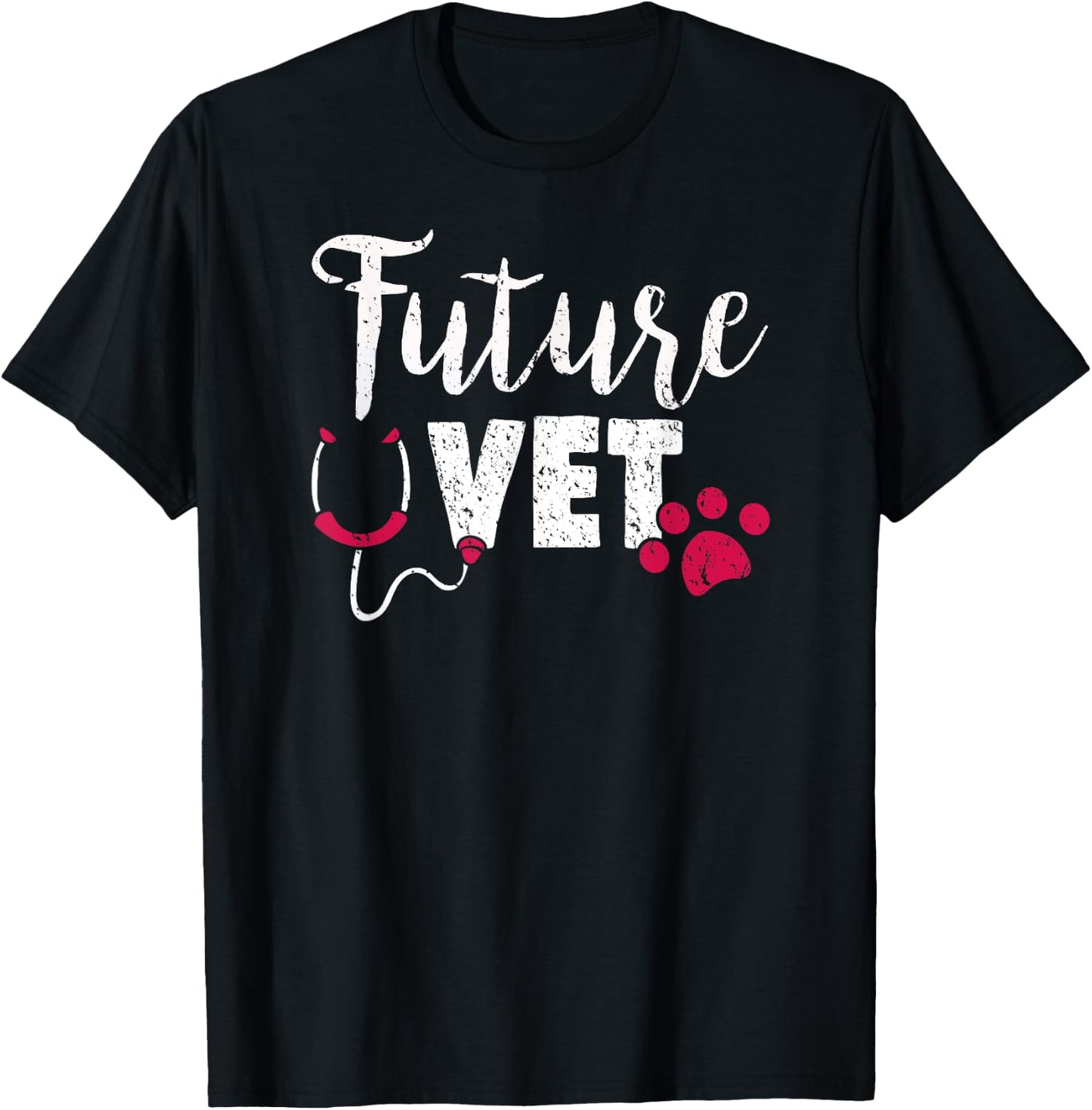 Future Vet - Vet Student Gift Vet Outfit Vet School Gift T-Shirt - T-Shirt | Black