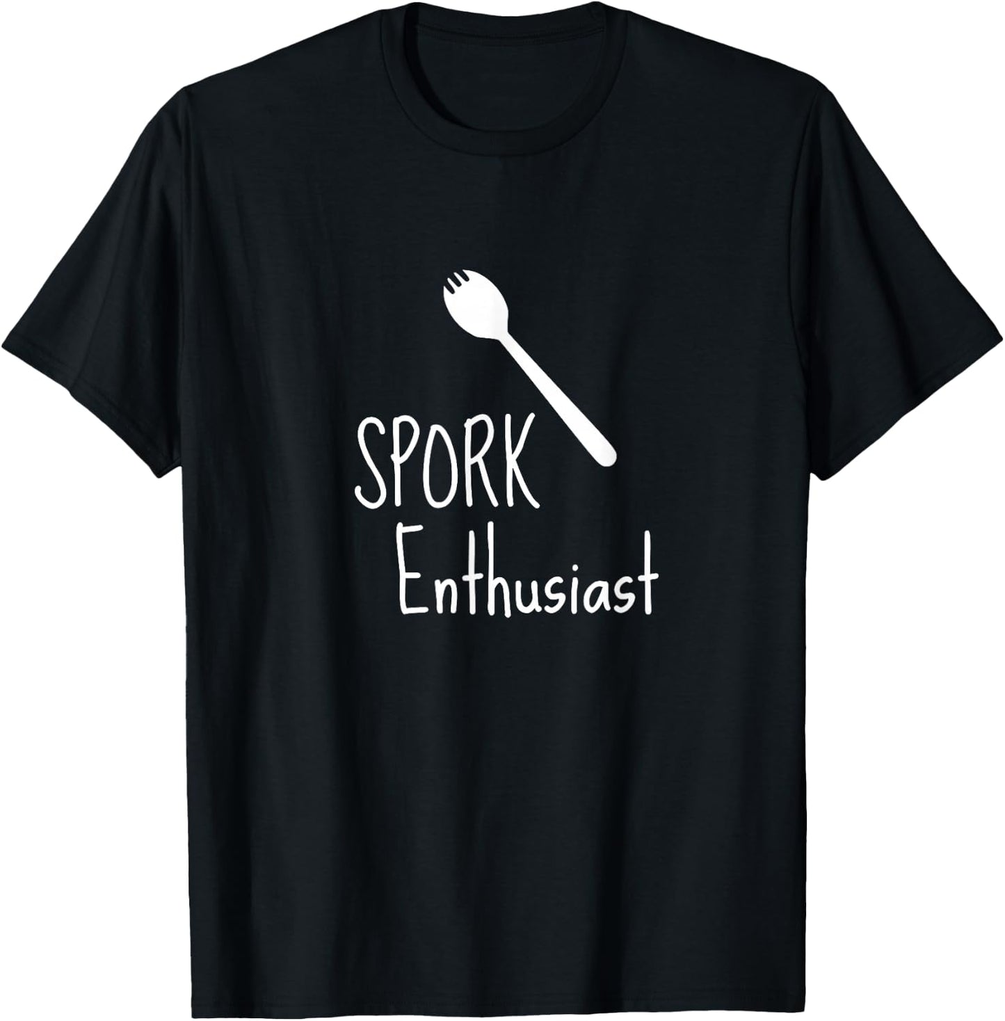Spork Enthusiast Kitchen Women's Men's Funny T-Shirt - T-Shirt | Black
