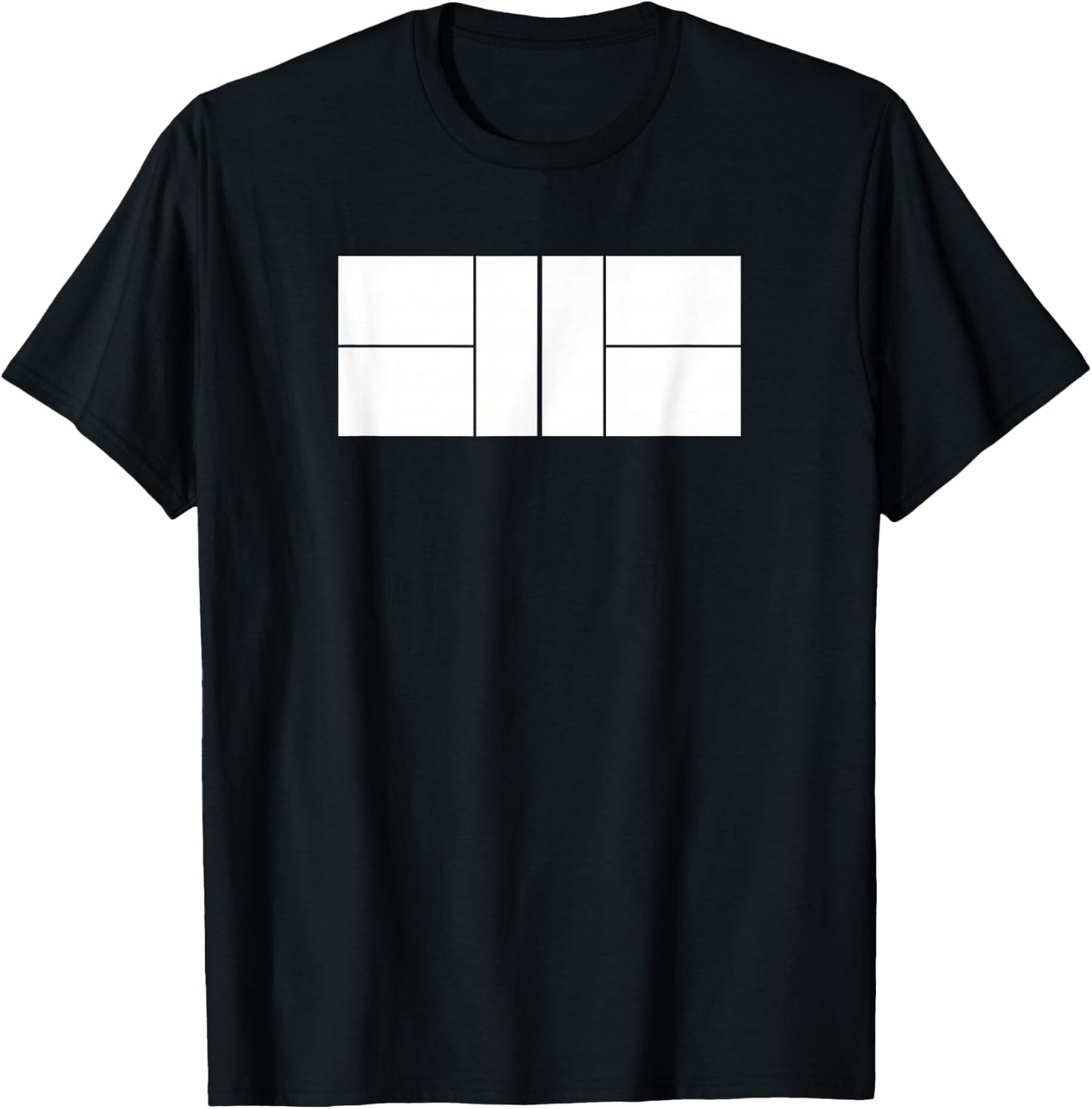 Pickleball Court Player Pickleball Team T-Shirt - T-Shirt | Black