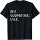 Best Godmother Ever - Godmom God Mother T-Shirt - T-Shirt | Black