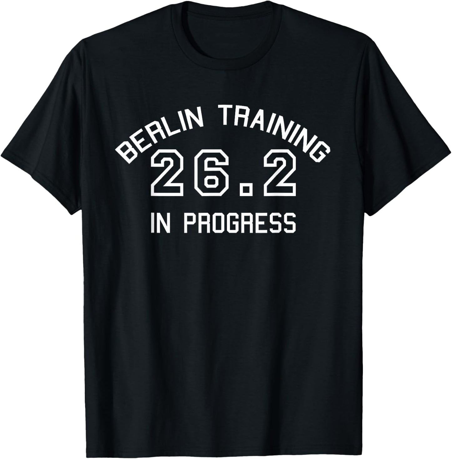 Berlin 26.2 Marathon Training T-Shirt - T-Shirt | Black