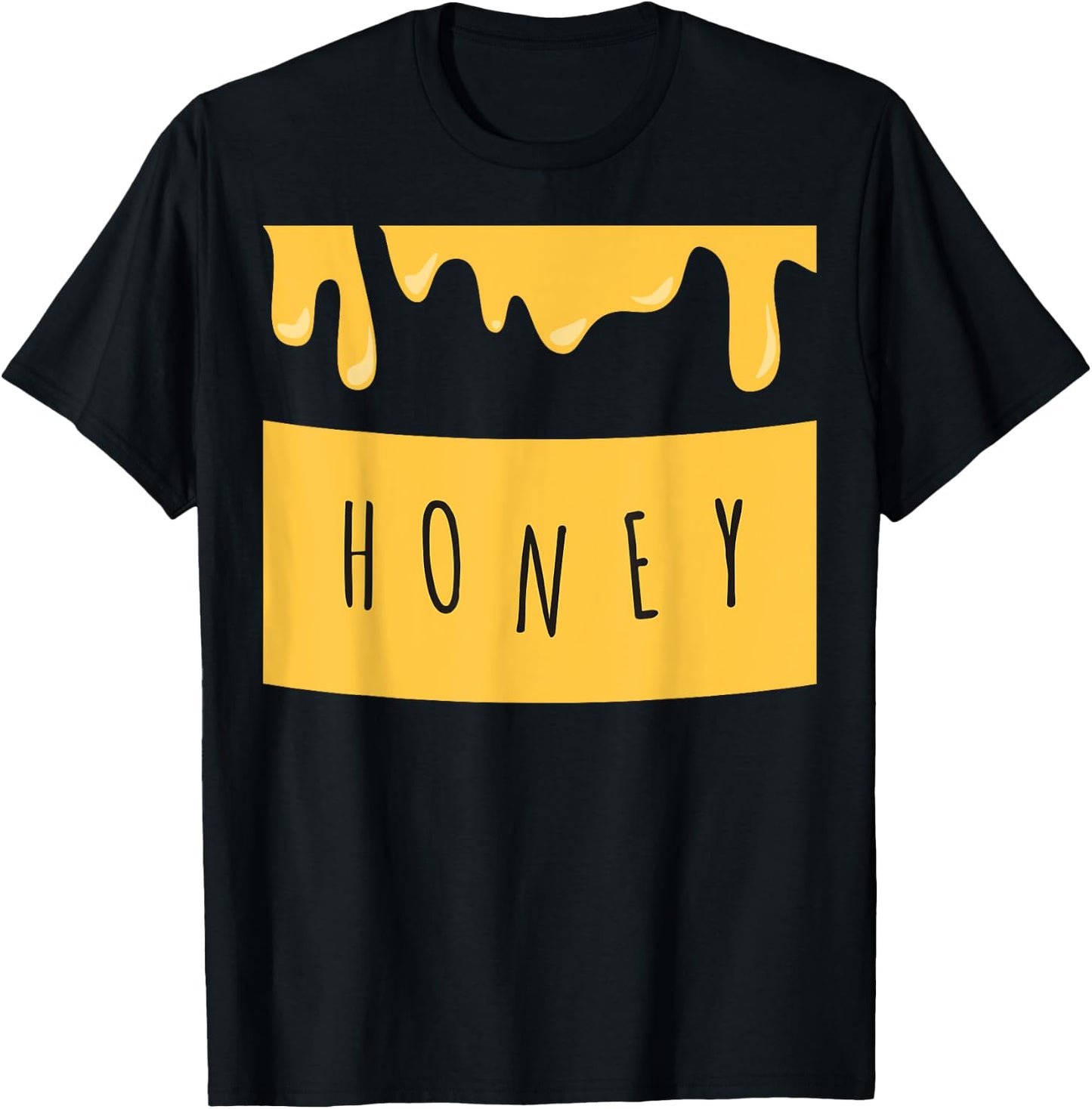 Honeypot Jar of Honey Costume for Halloween T-Shirt - T-Shirt | Black