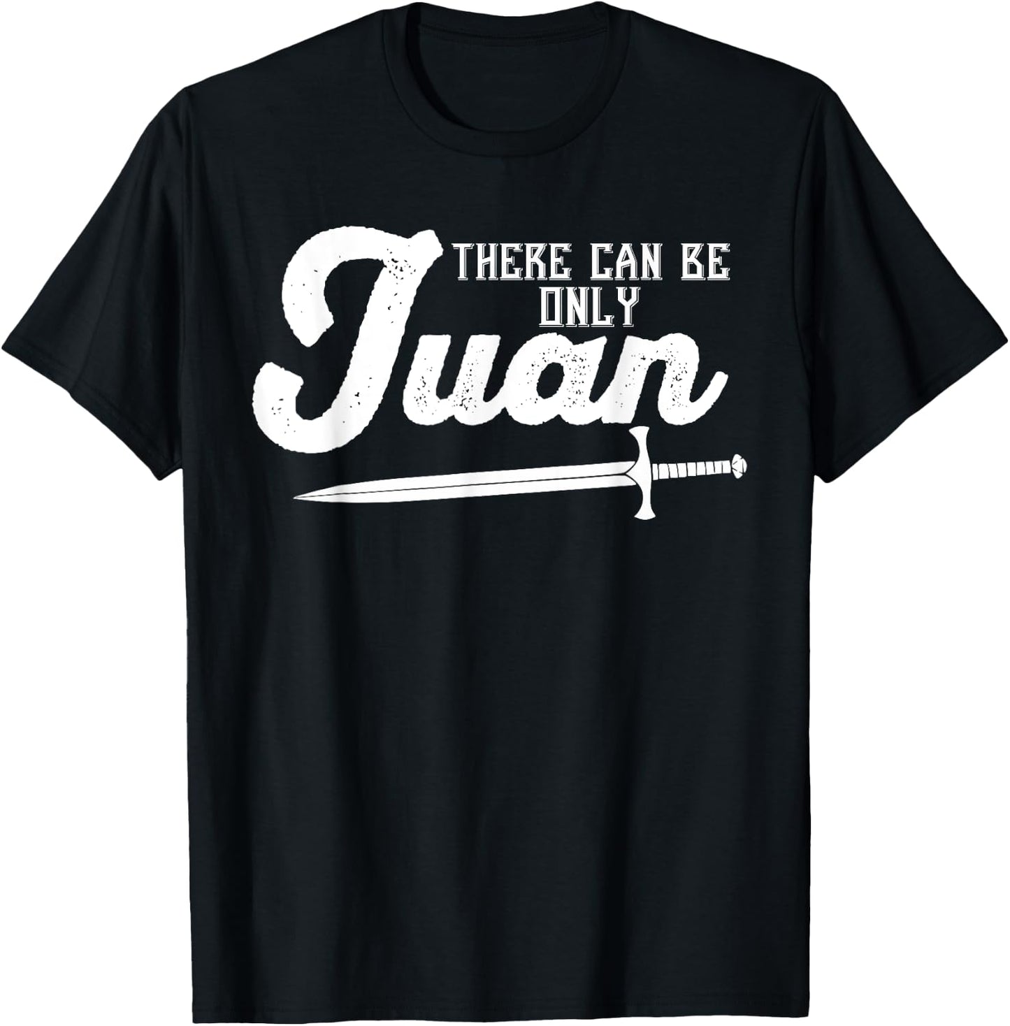 There Can Be Only Juan Shirt Cinco De Mayo White T-Shirt - T-Shirt | Black