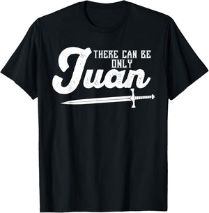 There Can Be Only Juan Shirt Cinco De Mayo White T-Shirt - T-Shirt | Black