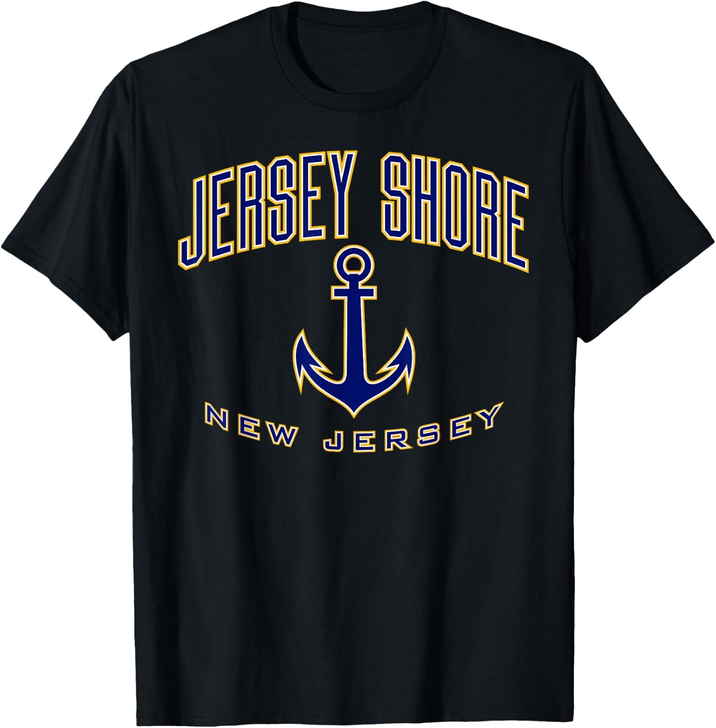 Jersey Shore NJ Shirt , Men, Girls & Boys T-Shirt - T-Shirt | Black