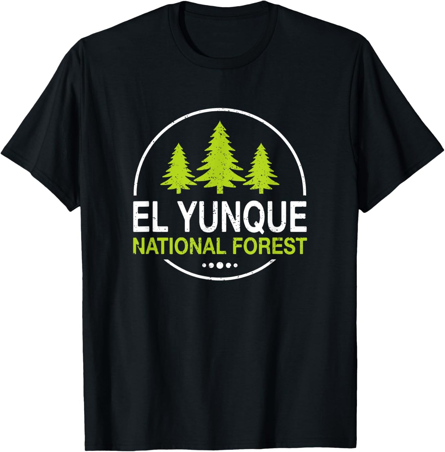 El Yunque National Forest T-Shirt - T-Shirt | Black