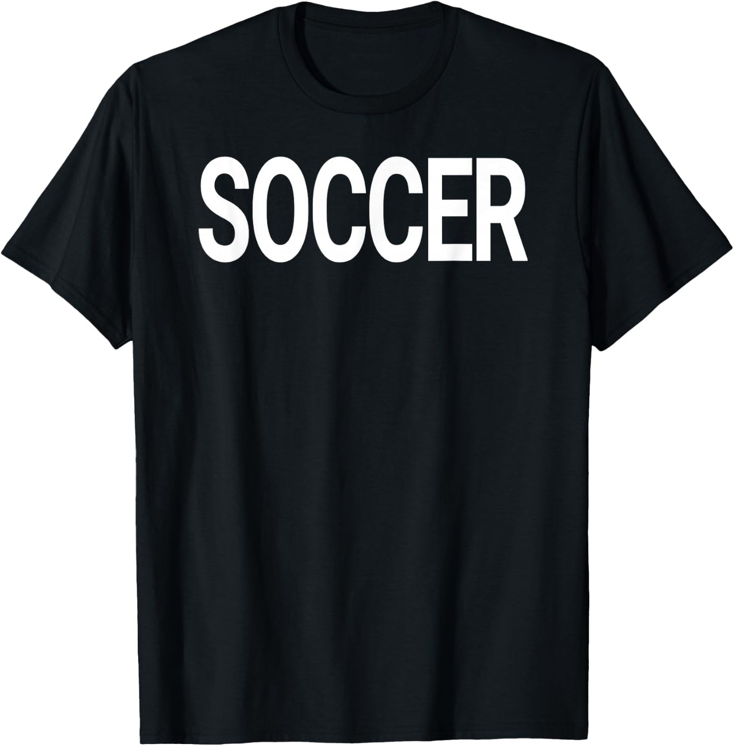 That Says Soccer Shirt - A Design That Says Soccer T-Shirt - T-Shirt | Black