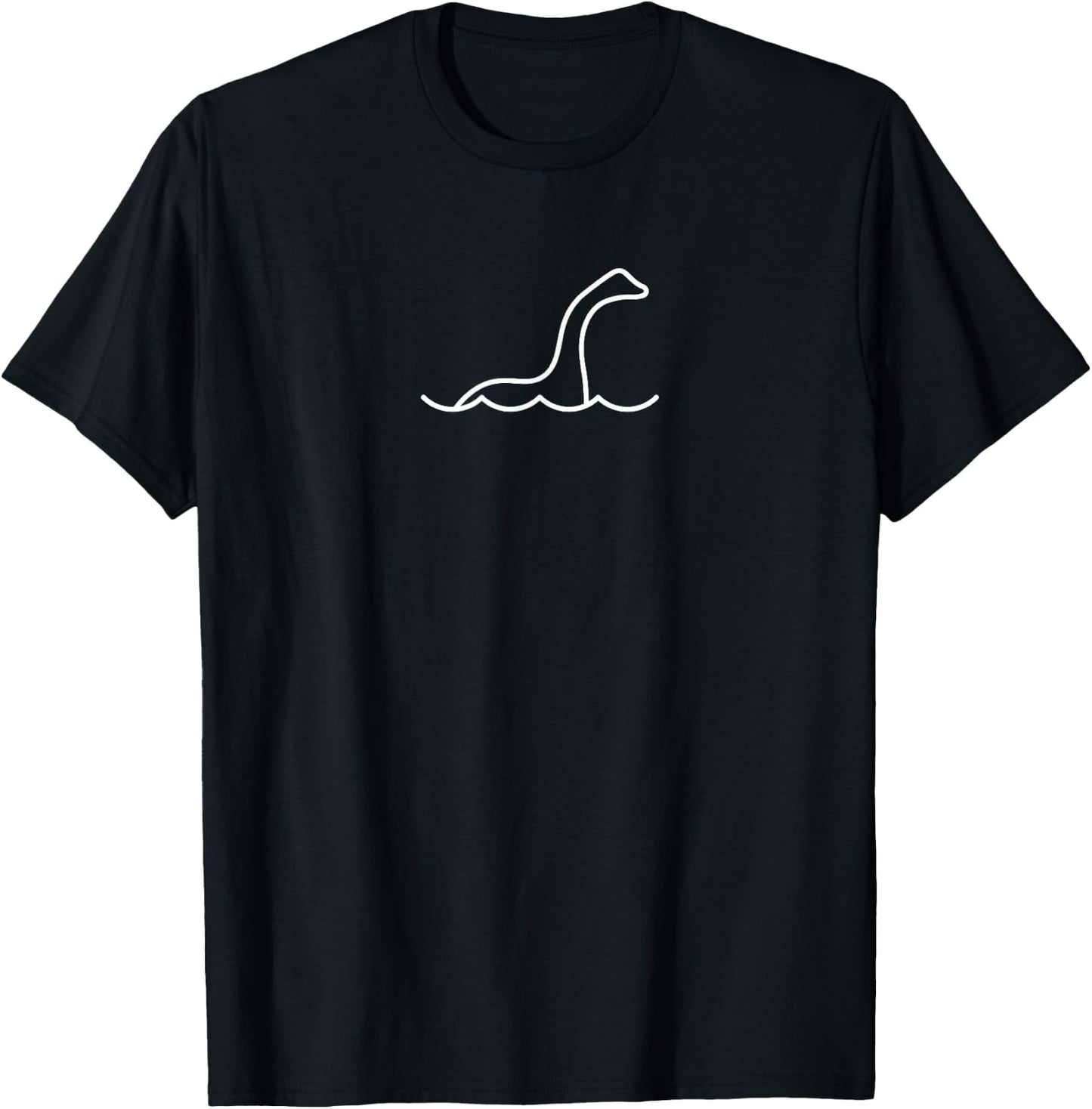 Nessie | Loch Ness Monster T-Shirt - T-Shirt | Black