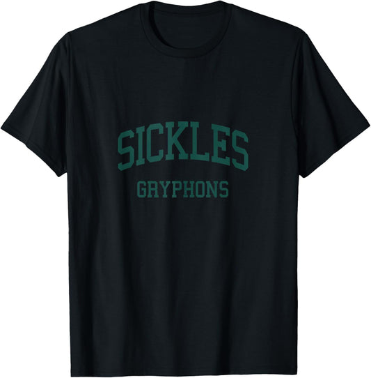 Sickles High School HS Tampa FL Retro T-Shirt - T-Shirt | Black