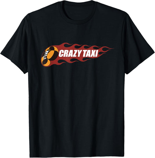 Crazy Taxi Legacy Logo T-Shirt - T-Shirt | Black