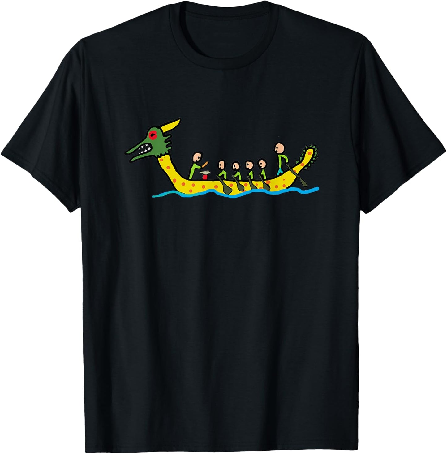 Dragon Boat Racing T-Shirt - T-Shirt | Black