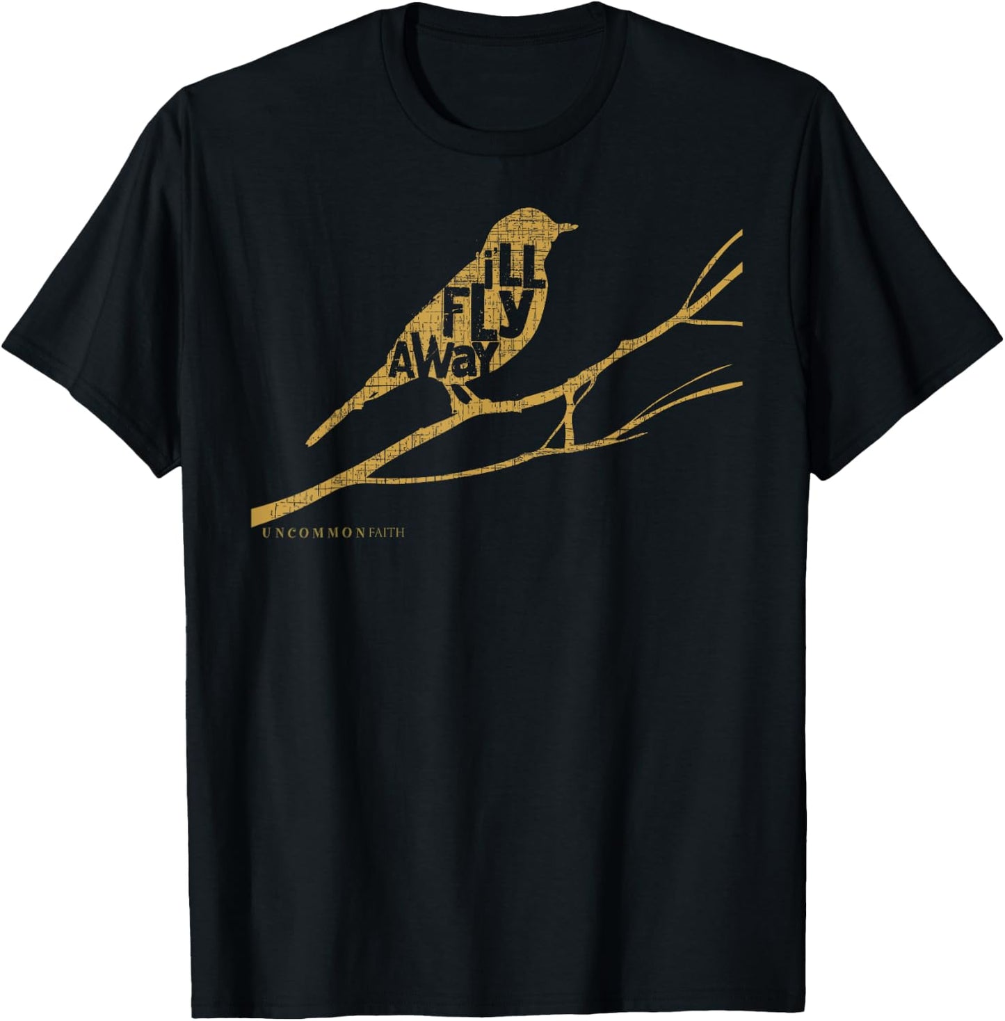 I'll Fly Away-Christian , Graphic T-Shirt - T-Shirt | Black