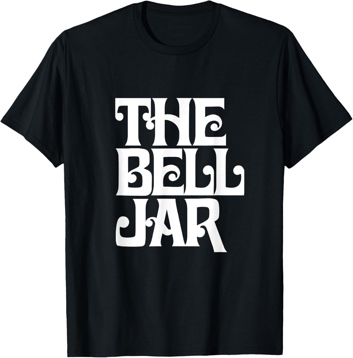 The Bell Jar | Retro Vintage Novel Book Cover Shirt T-Shirt - T-Shirt | Black