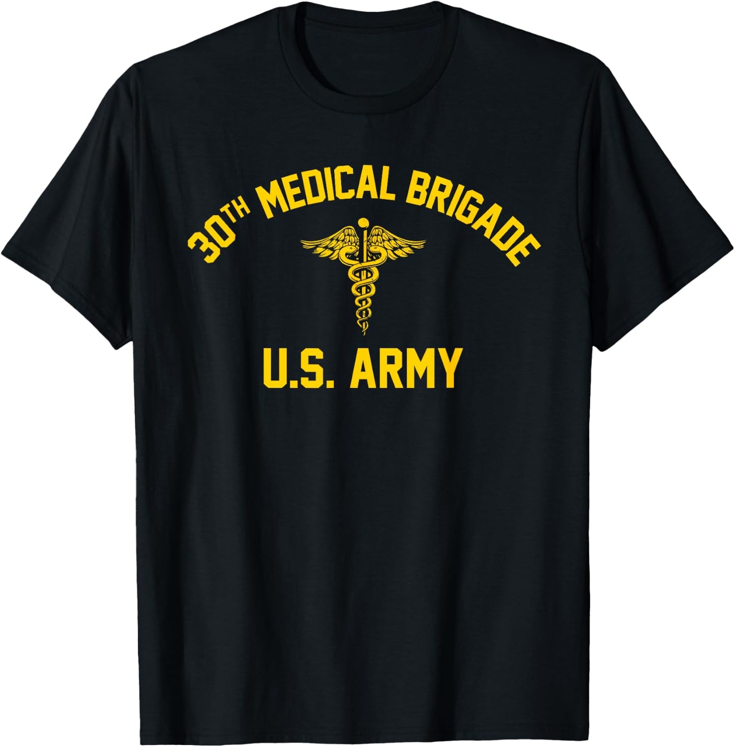 30th Medical Brigade T-Shirt - T-Shirt | Black