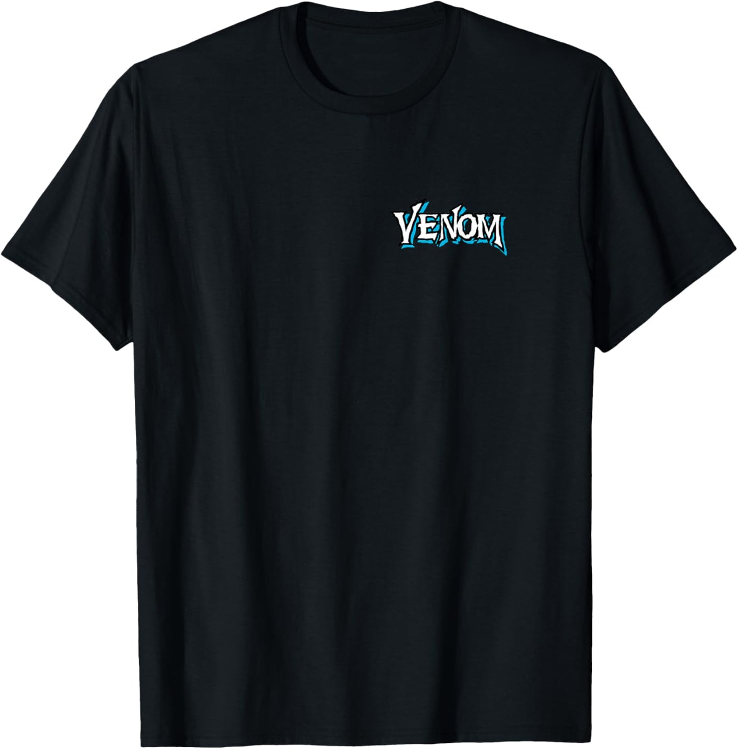 Marvel Comics Venom Bold Graphic Streetwear Look T-Shirt - T-Shirt | Black