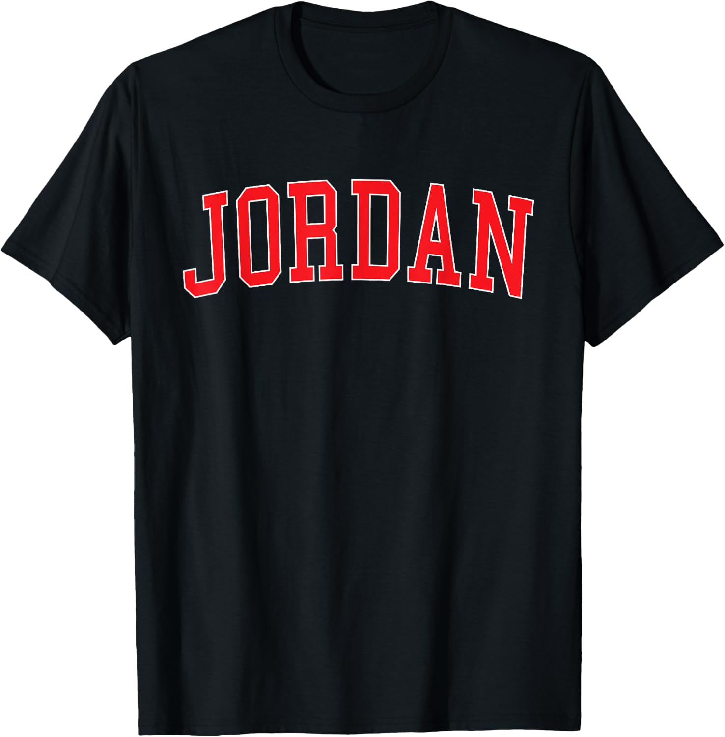 Jordan Red Varsity T-Shirt - T-Shirt | Black