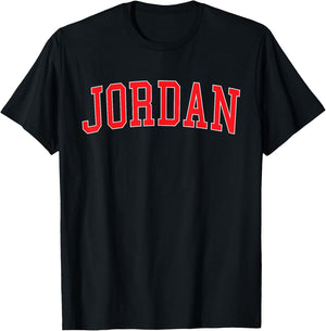 Jordan Red Varsity T-Shirt - T-Shirt | Black