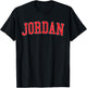Jordan Red Varsity T-Shirt - T-Shirt | Black