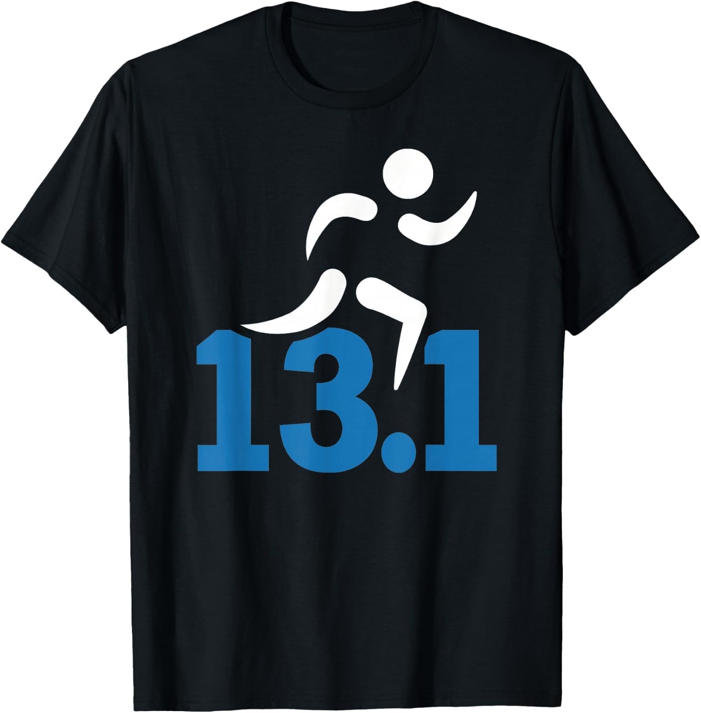 13.1 Miles Half Marathon T-Shirt - T-Shirt | Black