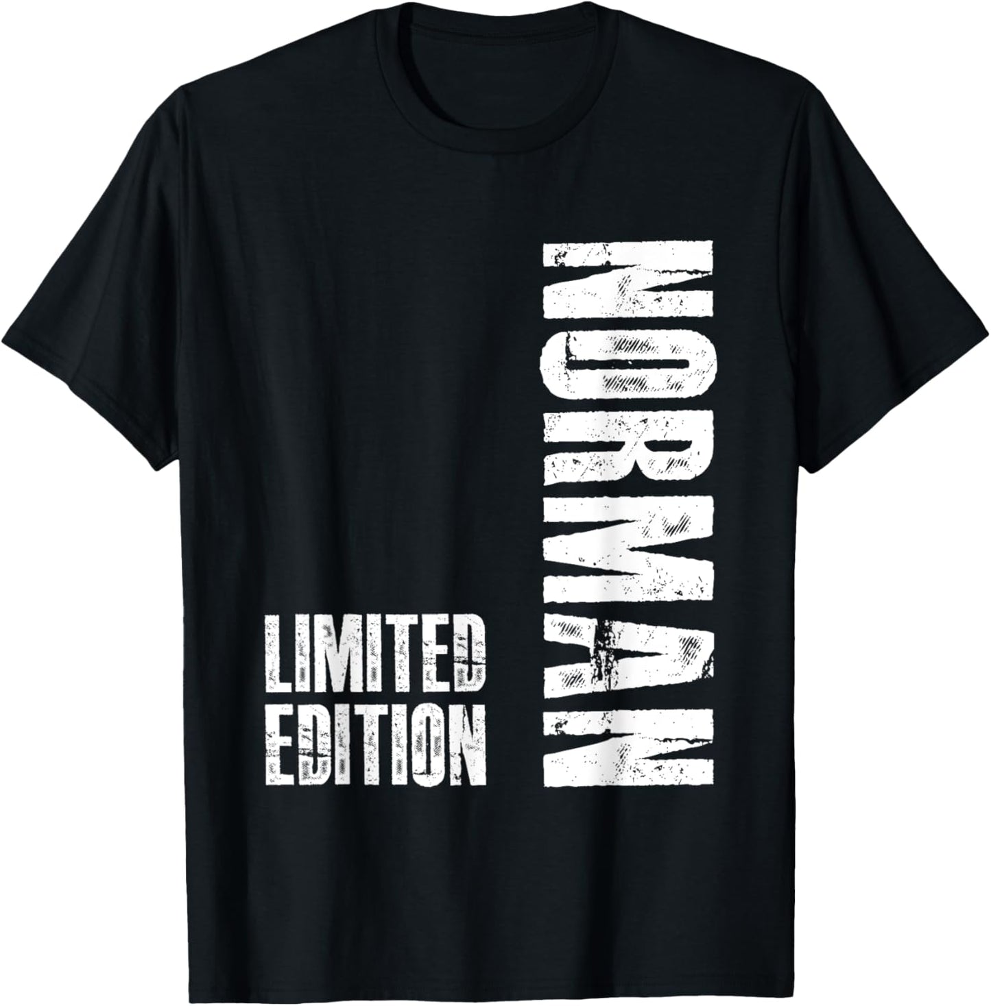 Limited Edition Norman Gifts - Funny Norman T-Shirt - T-Shirt | Black