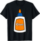 Glue Bottle Funny School Supply Halloween Costume T-Shirt - T-Shirt | Black