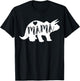Mama Triceratops Dinosaur Funny Gift Mother Day T-Shirt - T-Shirt | Black