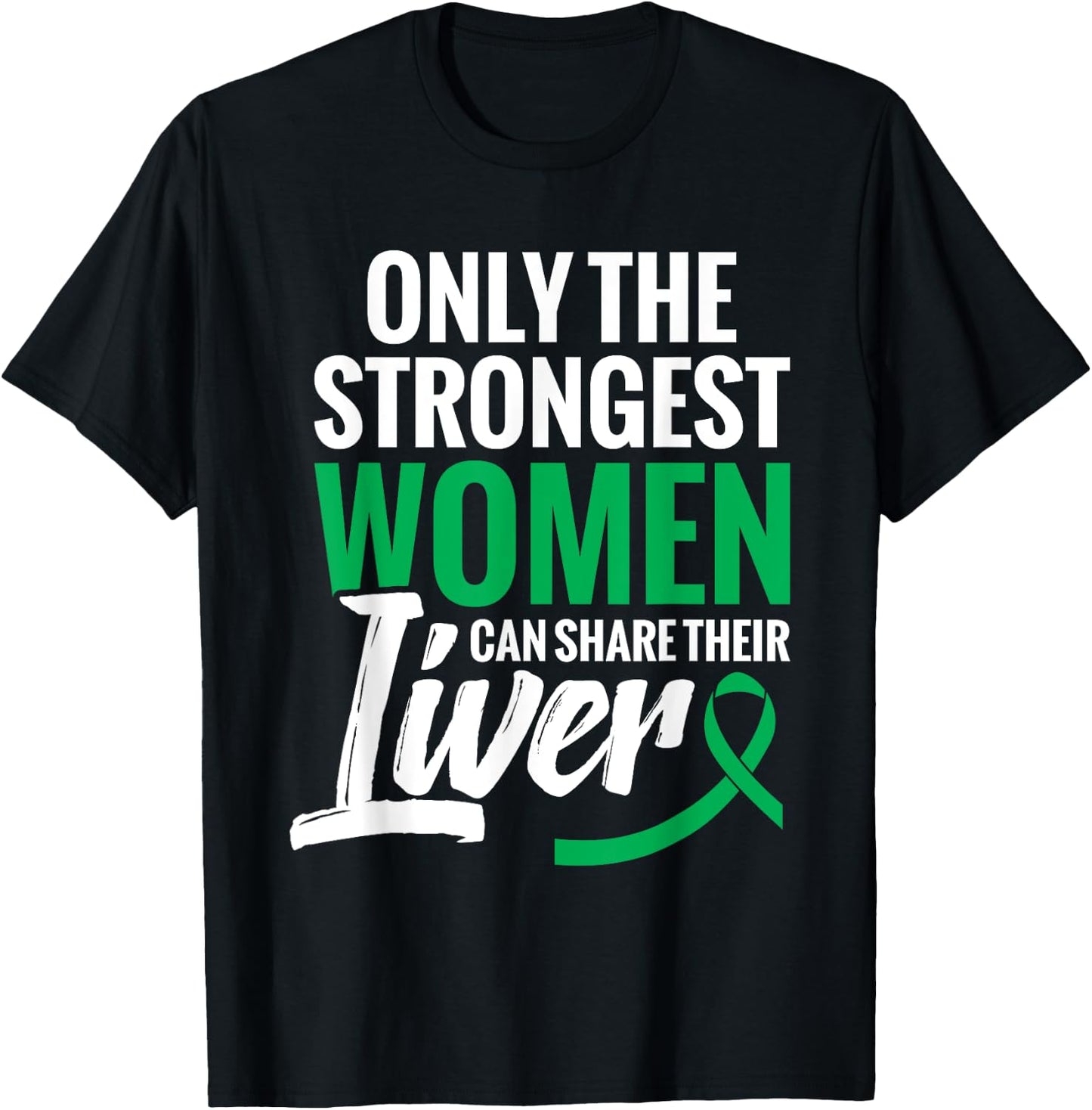 Liver Donation Support Organ Donor Liver Transplant T-Shirt - T-Shirt | Black