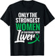 Liver Donation Support Organ Donor Liver Transplant T-Shirt - T-Shirt | Black