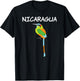 Nicaragua Nicaraguan Bird Central America Guardabarranco T-Shirt - T-Shirt | Black
