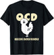 OCD Obsessive Chicken Disorder Polish Chicken Lover T-Shirt - T-Shirt | Black