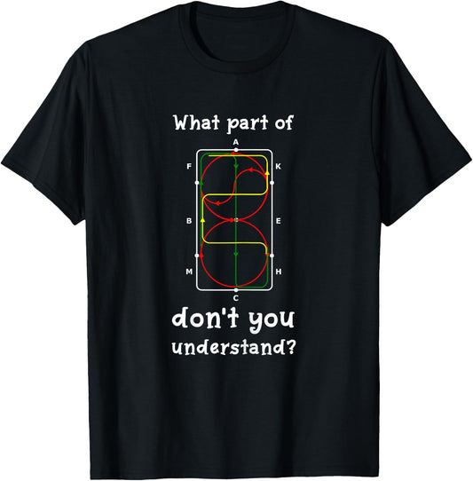 Dressage Horse Shirt - What Part Don't You Understand? T-Shirt - T-Shirt | Black