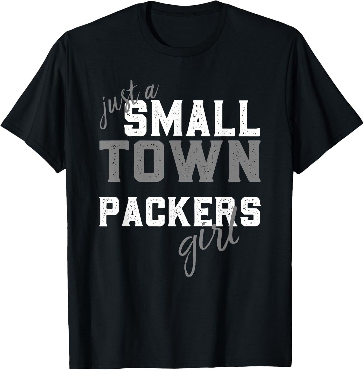 Packers Colquitt County Small Town Girl HS T-Shirt - T-Shirt | Black