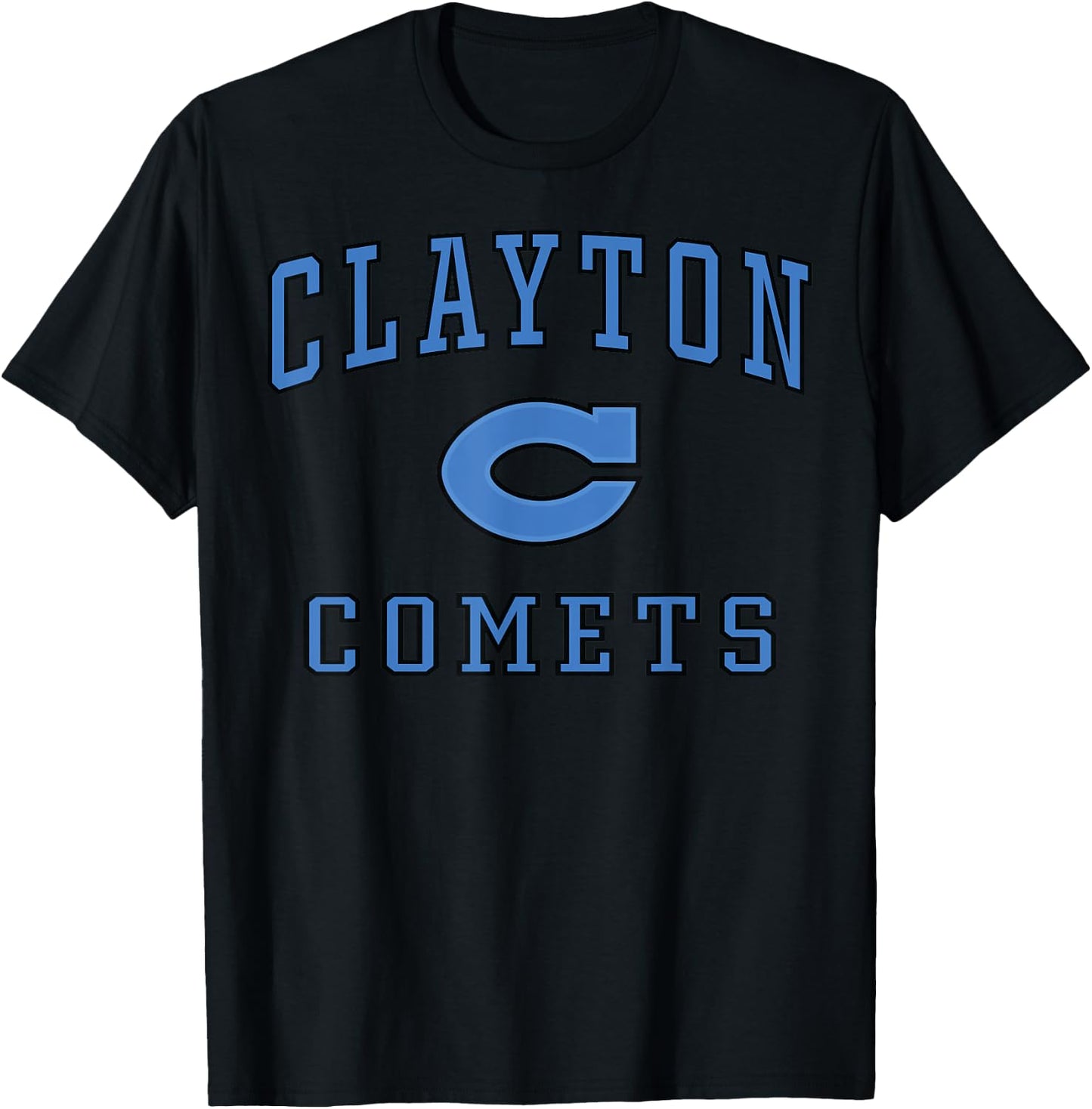 Clayton High School Comets T-Shirt - T-Shirt | Black
