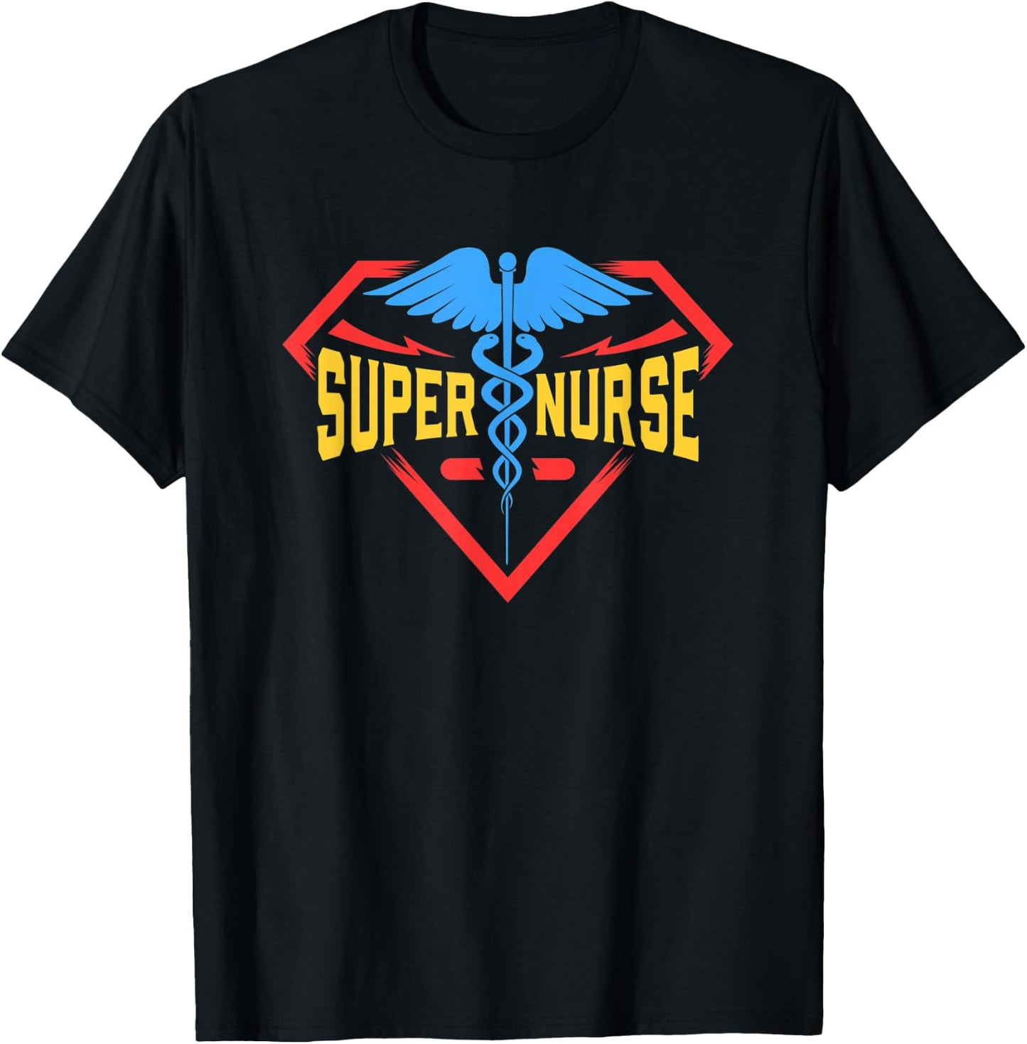 Super Nurse Gift A Nurse T-Shirt - T-Shirt | Black