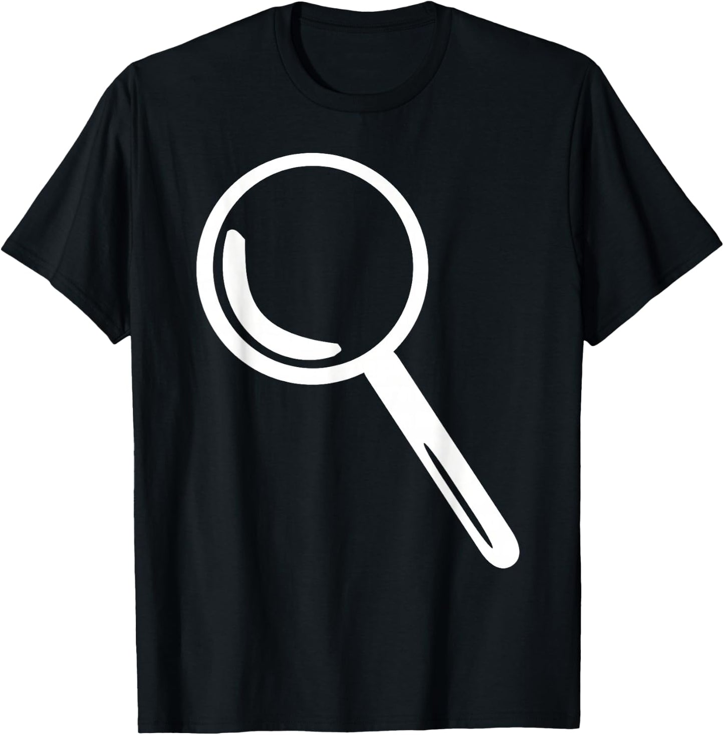 Magnifying glass T-Shirt - T-Shirt | Black