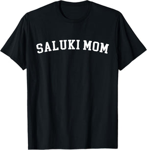 Saluki Mom T-Shirt - T-Shirt | Black