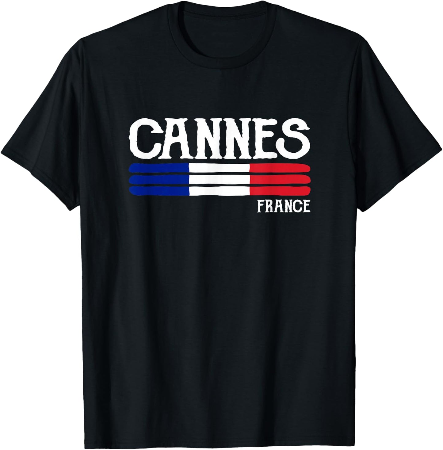Cannes France Souvenir T-Shirt - T-Shirt | Black