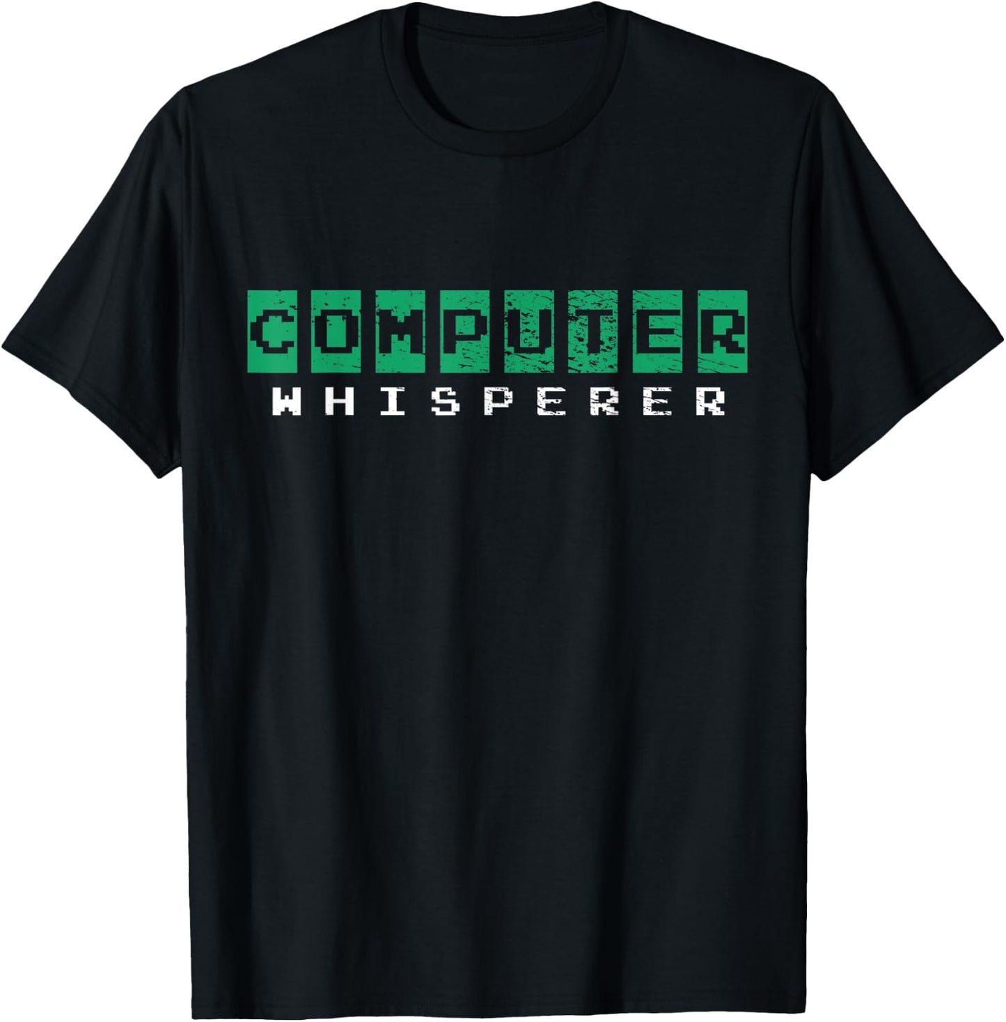 Computer Whisperer T-Shirt - T-Shirt | Black