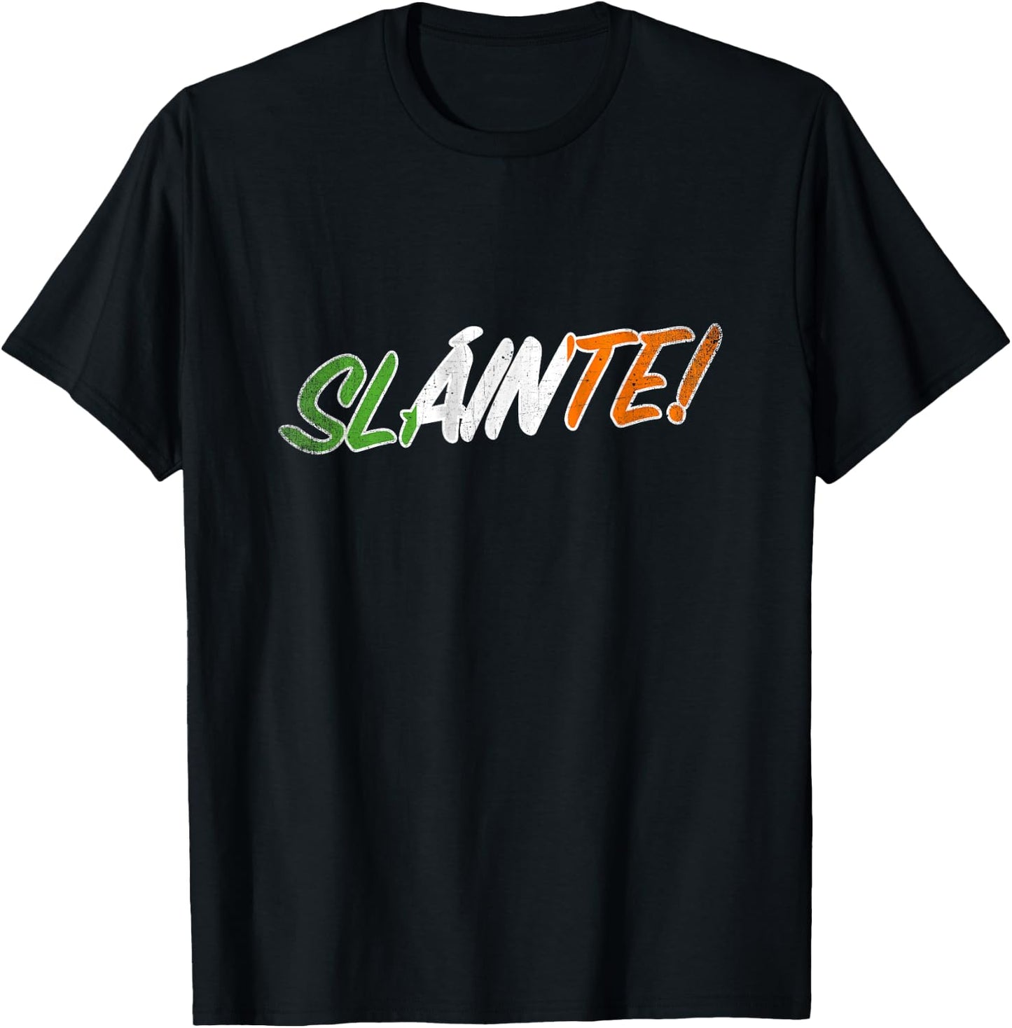 Irish Slainte T Shirt T-Shirt - T-Shirt | Black
