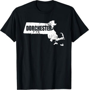Dorchester MA Shirt T-Shirt - T-Shirt | Black